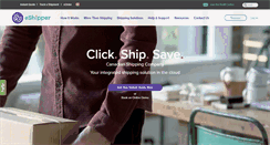 Desktop Screenshot of eshipper.com